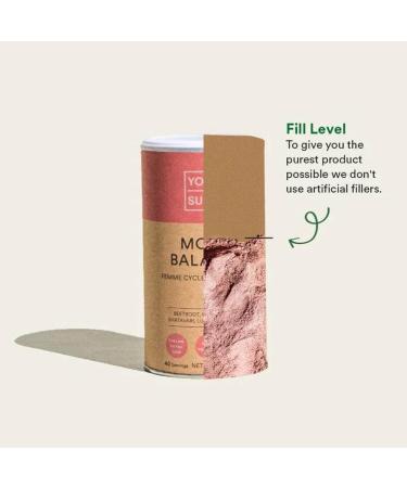 Super Moon Balance Superfood Powder - Hormone Balance & Menopause Support for Women - Organic Maca, Baobab, Hibiscus & Shatavari - 200g (40 Servings) - Buy Online on GoSupps.com