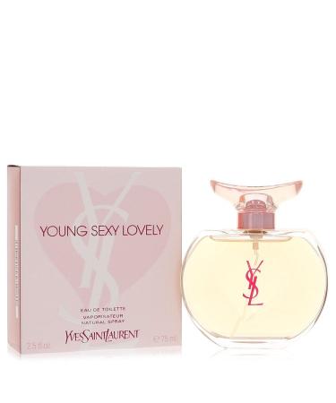 Young Sexy Lovely by Yves Saint Laurent Eau De Toilette Spray 2.5 oz for Women