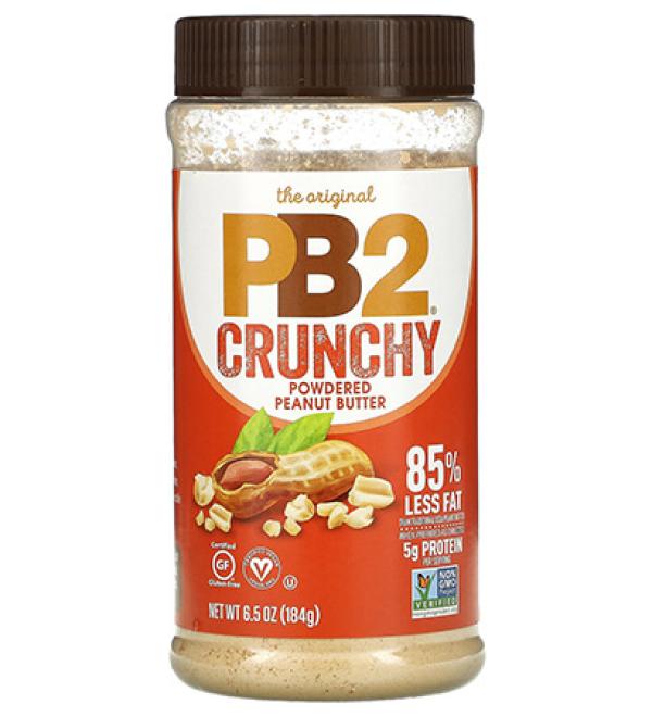 Buy PB2 Crunchy Powdered Peanut Butter - 6.5 oz | Healthy Low-Fat Snack - Buy Online on GoSupps.com