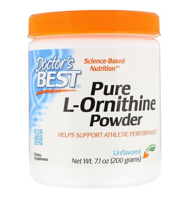 Doctor's Best Pure L-Ornithine Powder Unflavored 7.1 oz (200 g)