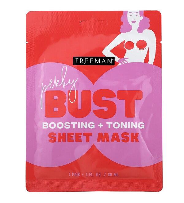 Freeman Beauty Perky Bust Sheet Mask Boosting + Toning 1 Pair 1 fl oz (30 ml)