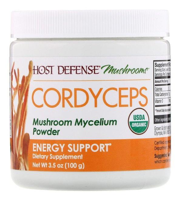 Fungi Perfecti Cordyceps Mushroom Mycelium Powder Energy Support 3.5 oz (100 g)