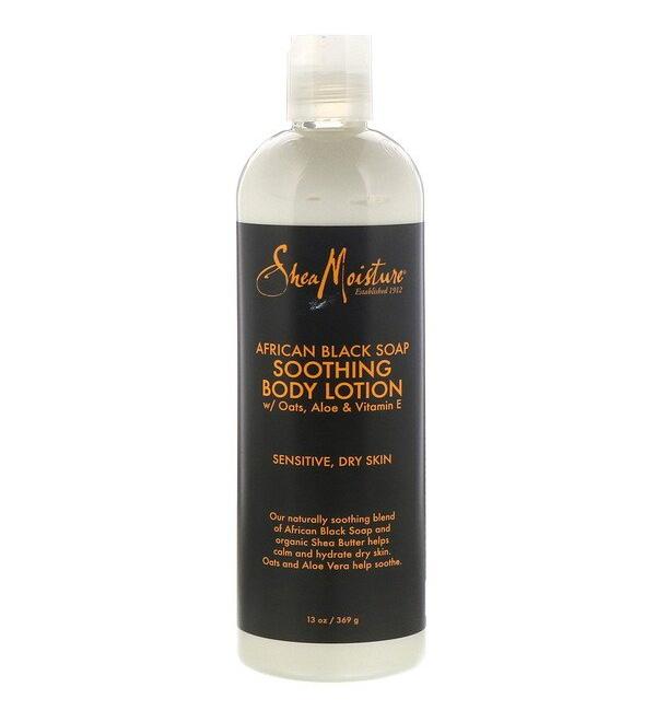 SheaMoisture Soothing Body Lotion African Black Soap 13 oz (369 g)
