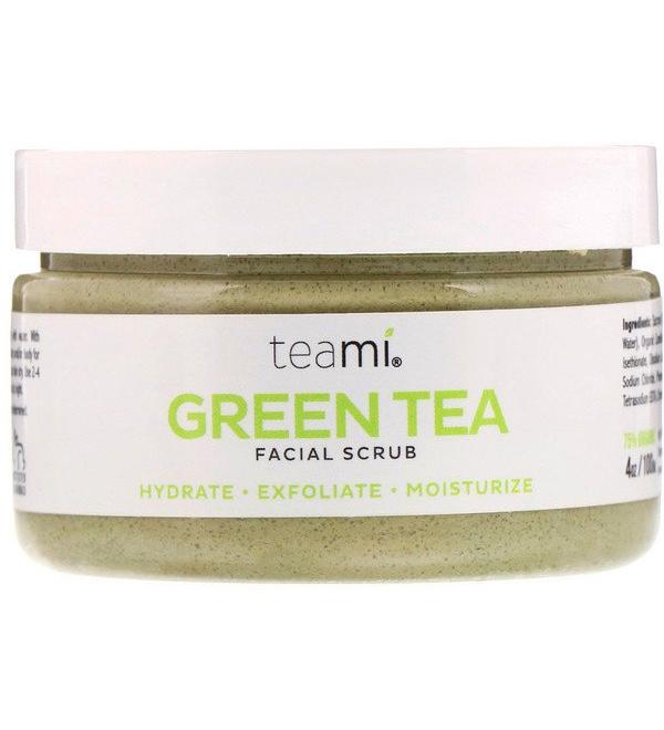 Teami Green Tea Facial Scrub 4 oz (100 ml)