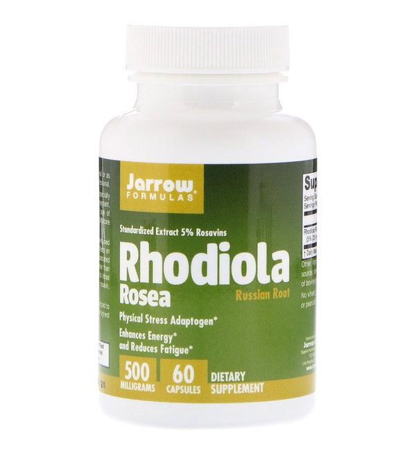 Jarrow Formulas Rhodiola Rosea 500 mg 60 Capsules