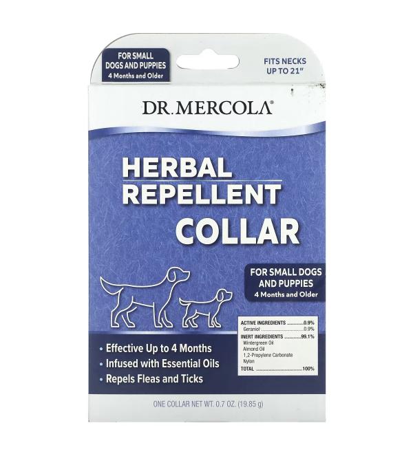 Dr. Mercola Herbal Repellent Collar Small - Buy Online on GoSupps.com