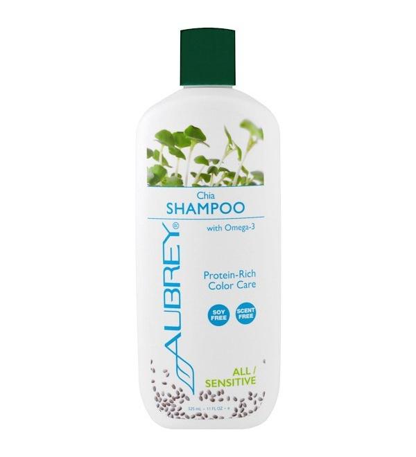 Aubrey Organics Shampoo Color Care All/Sensitive Chia 11 fl oz (325 ml)