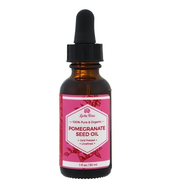 Leven Rose 100% Pure & Organic Pomegranate Seed Oil 1 fl oz (30 ml)