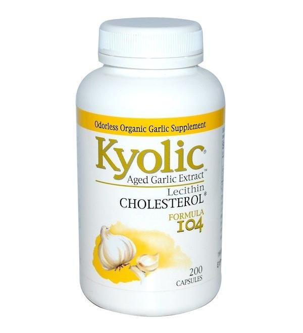 Kyolic Aged Garlic Extract with Lecithin 200 Capsules