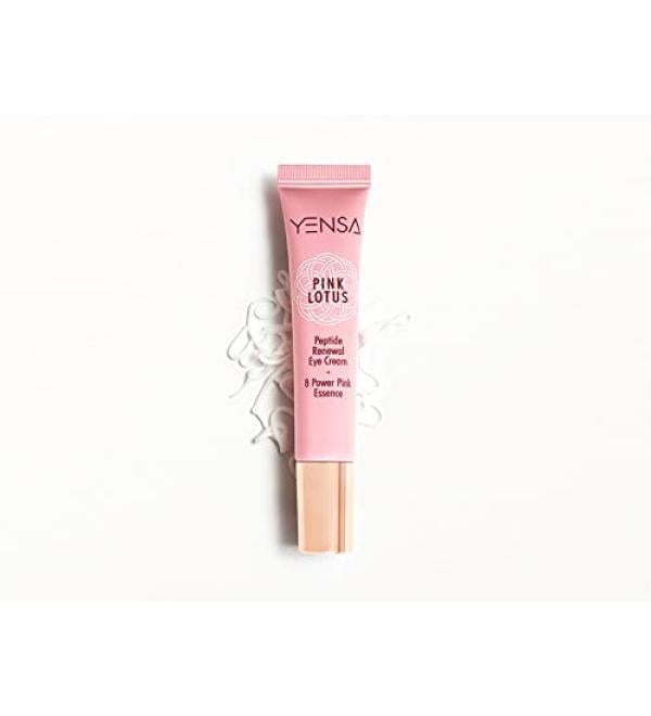 Yensa Pink Lotus Peptide Renewal Eye Cream  .5 oz
