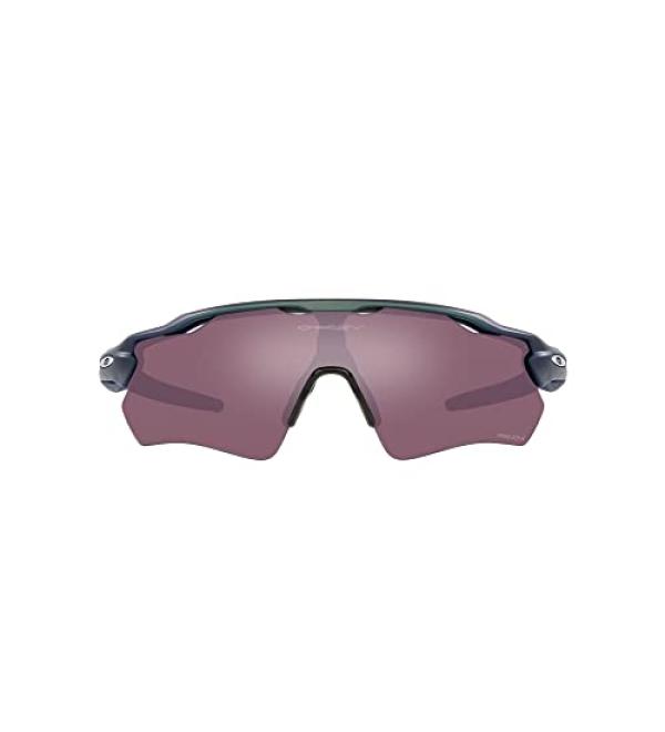 Oakley Men's Oo9208 Radar Ev Path Matte Silver Blue Colorshift Sunglasses with Prizm Road Black Lens - Buy Online on GoSupps.com