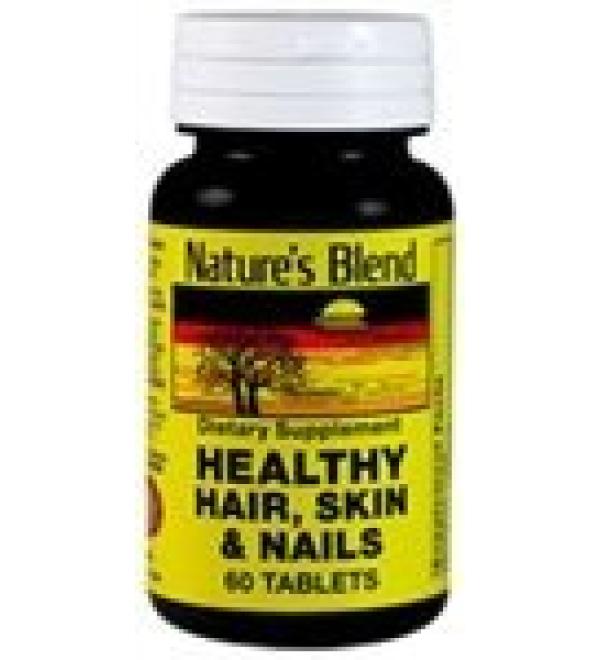 Nature s Blend Healthy Hair Skin & Nails Tablets 60 ct
