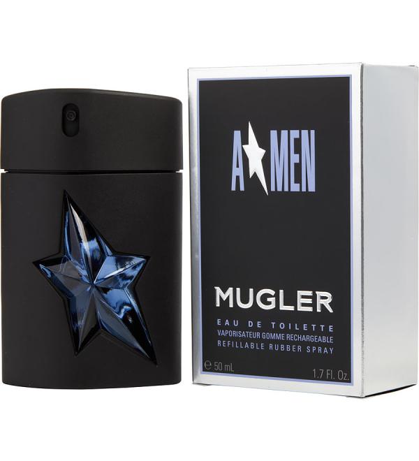 ANGEL by Thierry Mugler - EDT SPRAY RUBBER BOTTLE REFILLABLE 1.7 OZ - MEN
