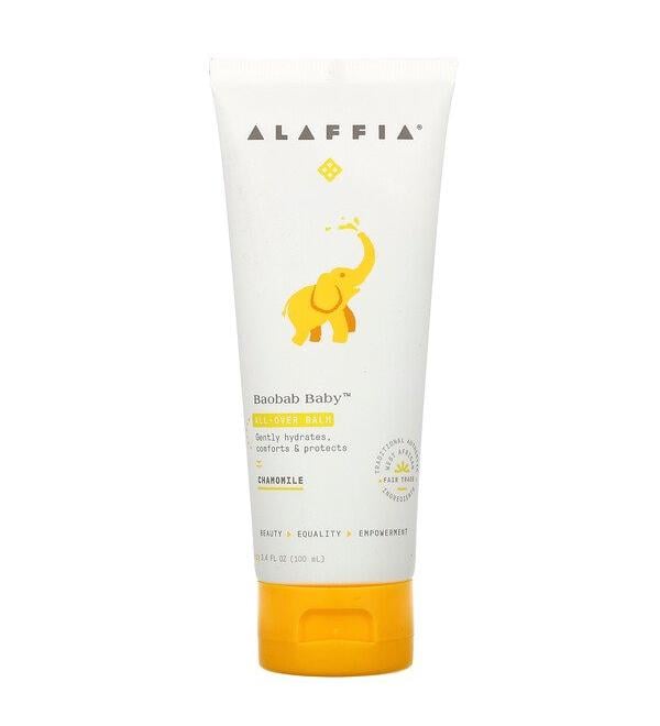 Alaffia Baobab Baby All-Over Balm Chamomile 3.4 fl oz (100 ml)