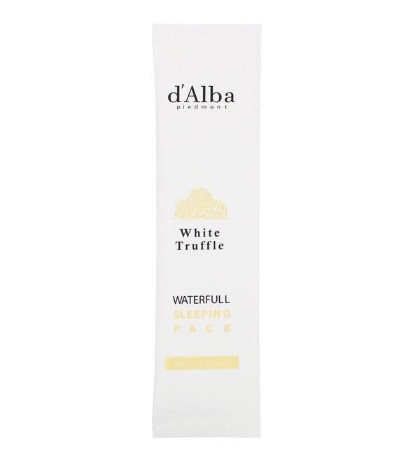 d'Alba White Truffle Waterfull Sleeping Pack 1.62 fl oz (48 ml)