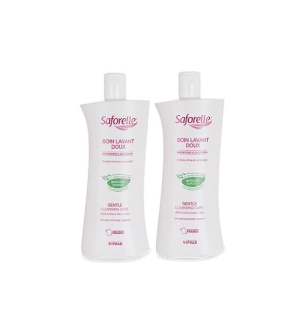 SAFORELLE Soin lavant Doux Trousse de 2 (2 x 100 ml) Y