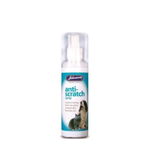 (2 Pack) Johnson's Vet - Anti-Scratch Spray Dog Cat&Small Animal 100ml