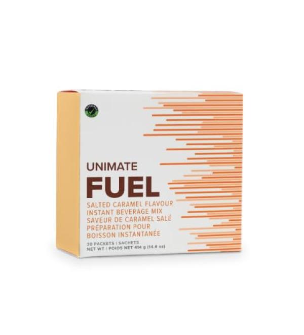 Unimate Fuel Salted Caramel Flavour Instant Beverage 28 Sachets 24.6 g - Buy Online on GoSupps.com