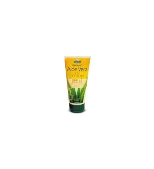 Aloe Pura Aloe Vera Organic Sun Lotion SPF 15 200ml - by Aloe Pura
