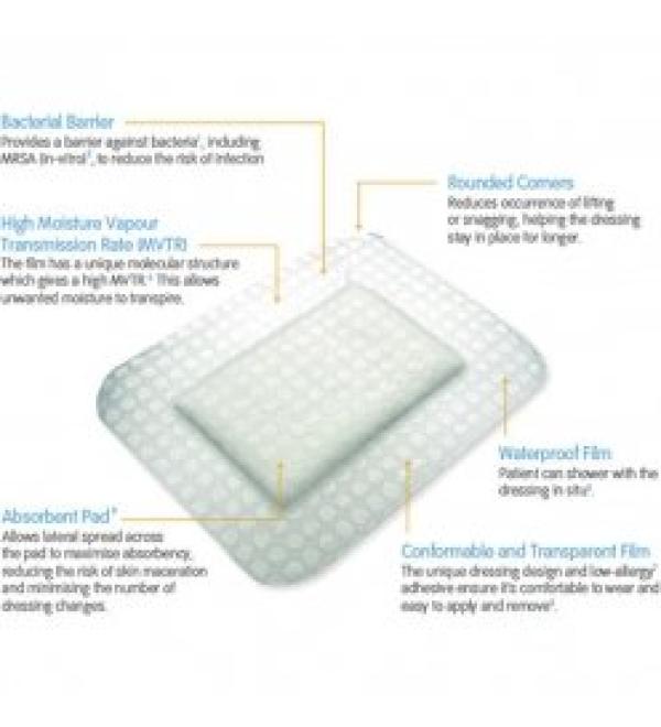 Opsite Post-Op 8.5 x 9.5cm Dressing x 20-346-6869