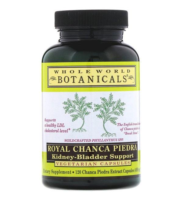 Whole World Botanicals Royal Chanca Piedra Kidney-Bladder Support 400 mg 120 Vegetarian Capsules
