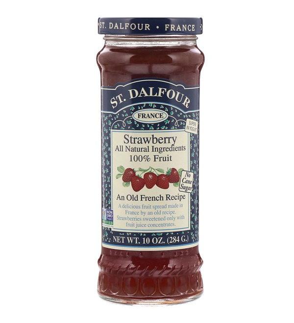 St. Dalfour Strawberry Deluxe Strawberry Spread 10 oz (284 g)