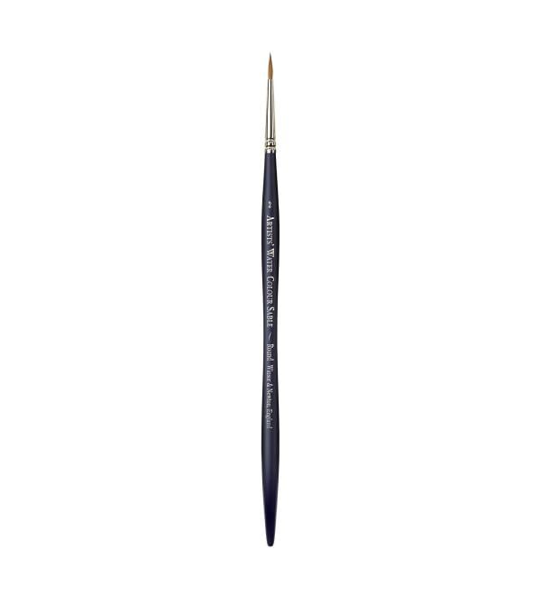 Meta Title: Winsor & Newton Professional Watercolor Sable Brush-Round #2 - High-Quality Artist Brush - Buy Online on GoSupps.com