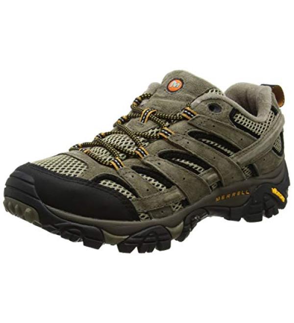 Merrell Men's Moab 2 Vent Hiking Shoe 11 Pecan - Lightweight & Breathable - Buy Online on GoSupps.com