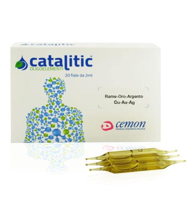 Cemon Catalitic Trace Elements 20 ampoules of 3 ml (Rame-Gold-Silver (Cu-Au-Ag))