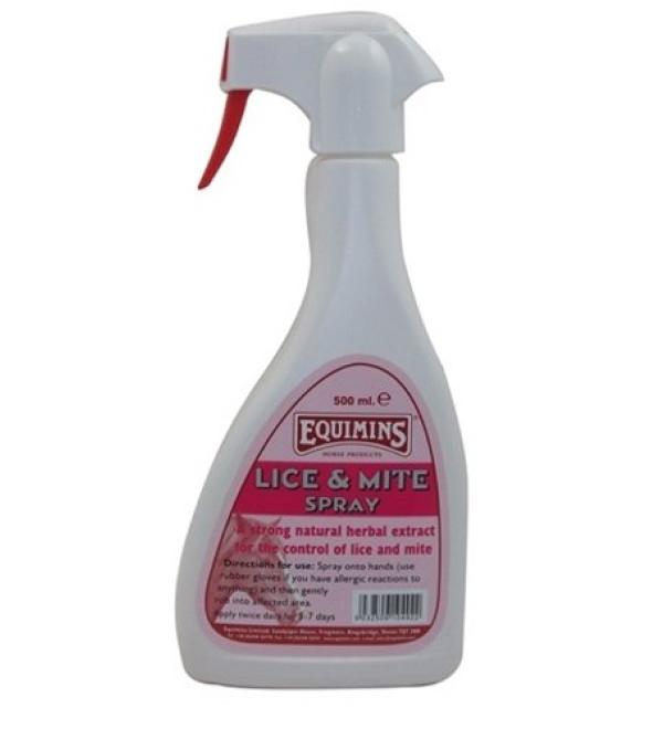 Equimins Animal Lice & Mite Spray x Size: 500 Ml