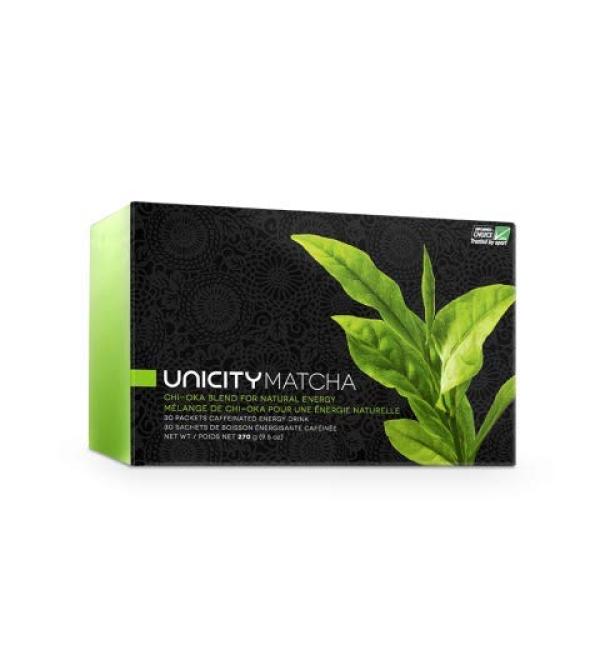 Unicity Matcha Energy Drink Mix 30 Packets Chi-Oka Blend