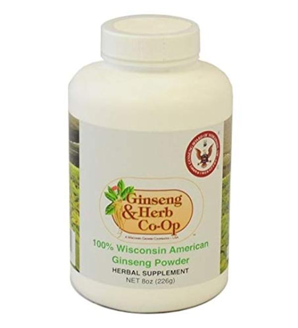 Wisconsin American Ginseng Ground Powder 8oz - Buy Online on GoSupps.com