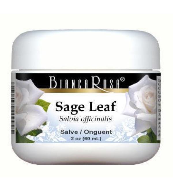 Bianca Rosa Sage Leaf Salve Ointment 2 oz - Natural Herbal Remedy | ZIN 513244 - Buy Online on GoSupps.com