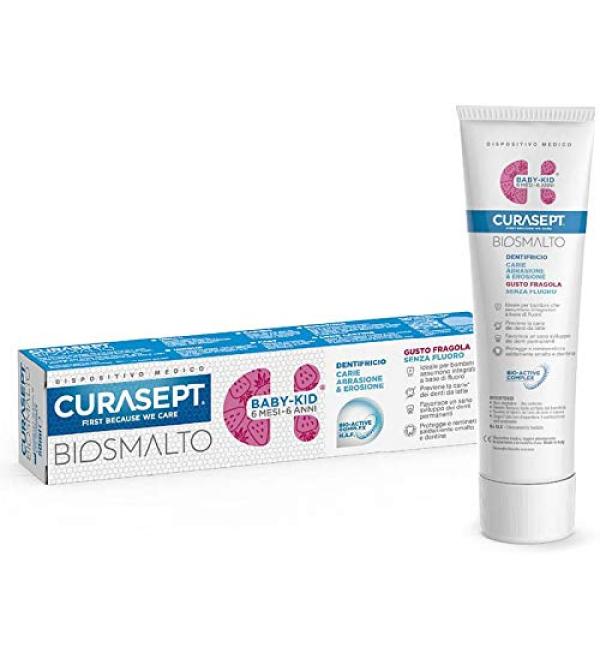 Curasept Special Offer: 2-pack of Curasept BABY-KID toothpaste (6 months - 6 years 50 + 50 ml)
