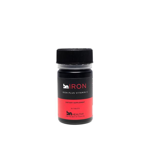 BN Healthy Iron & Vitamin C Tablet 60 Count - Buy Online on GoSupps.com