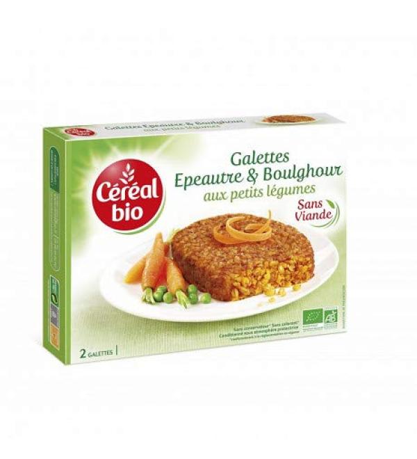 CEREAL BIO - Spelt Vegetable Pancakes 200G - Pack of 4 - free delivery