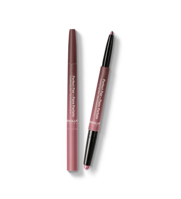 Absolute New York Perfect Pair Lip Duo (Rose Wood)