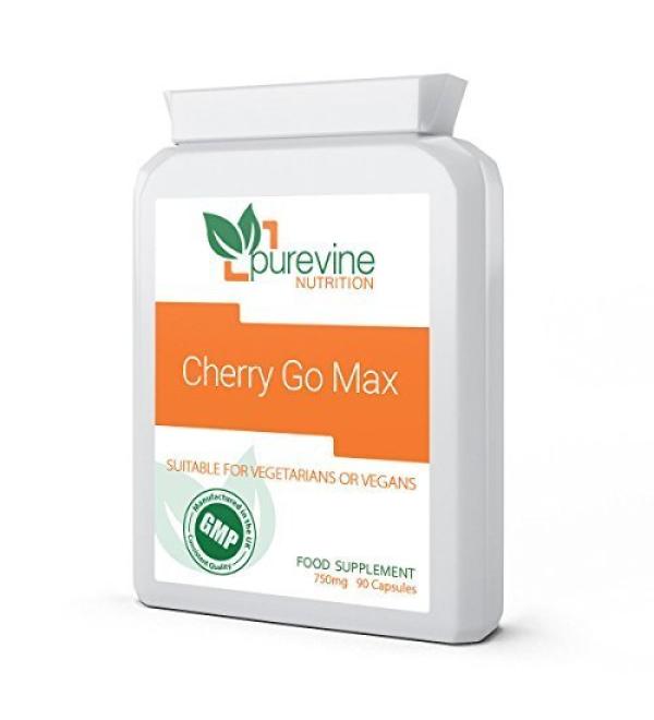 Cherry Go Max Montmorency 750mg 90 Caps - Buy Online on GoSupps.com