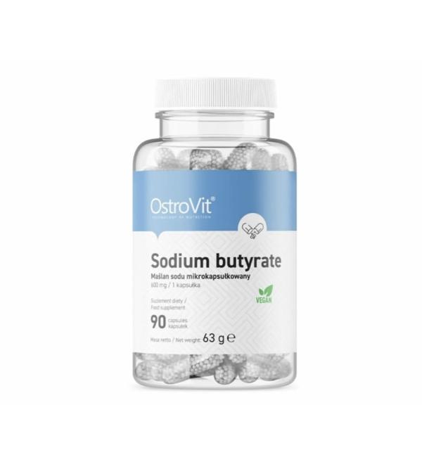 Sodium Butyrate 90 caps - Sodium - Vegan - Gut & Microbiome