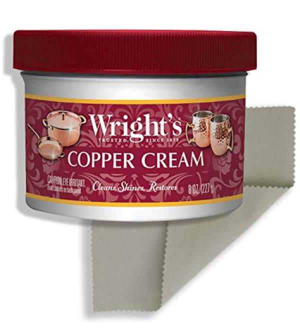 Wright's Copper and Brass Cream Cleaner - Buy Online on GoSupps.com