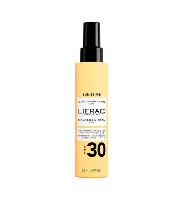 Lierac Sunissime SPF30 Body Sunscreen Lotion 150 ml Water-resistant Anti-Aging Hydrating For All Skin Types