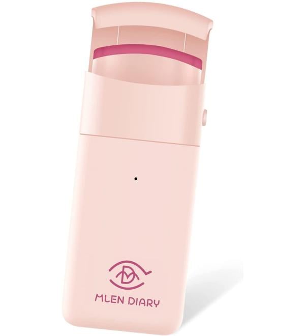 MLEN DIARY Heated Eyelash Curler Pink - Buy Online on GoSupps.com