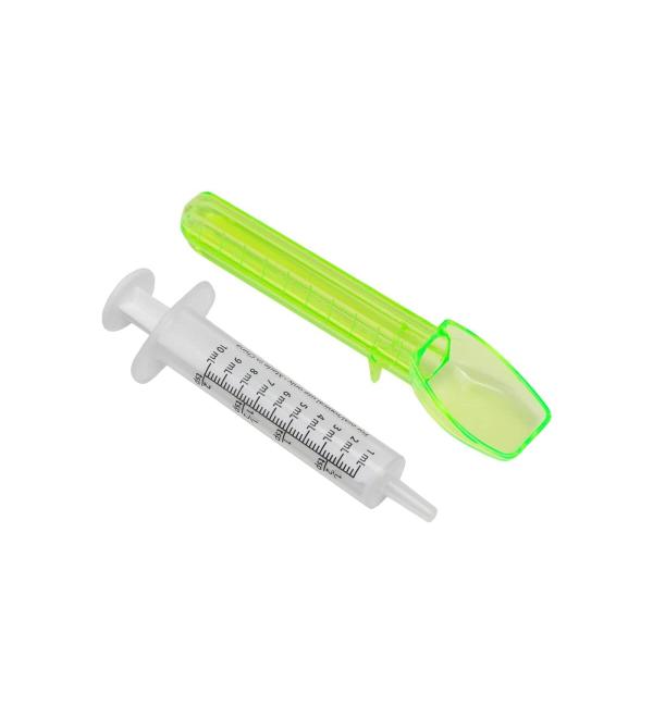 ACU-Life Liquid Dosing Syringe and Spoon - Easy Measurement for Precise Medication Administration - Buy Online on GoSupps.com