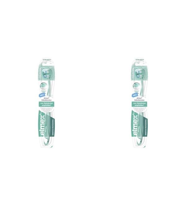 Elmex Toothbrush Sensitive Soft 2-Pack - Buy Online on GoSupps.com
