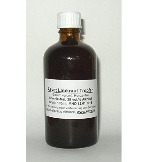 100ml bedstraw tincture drops Galium verum preparation without chemicals!
