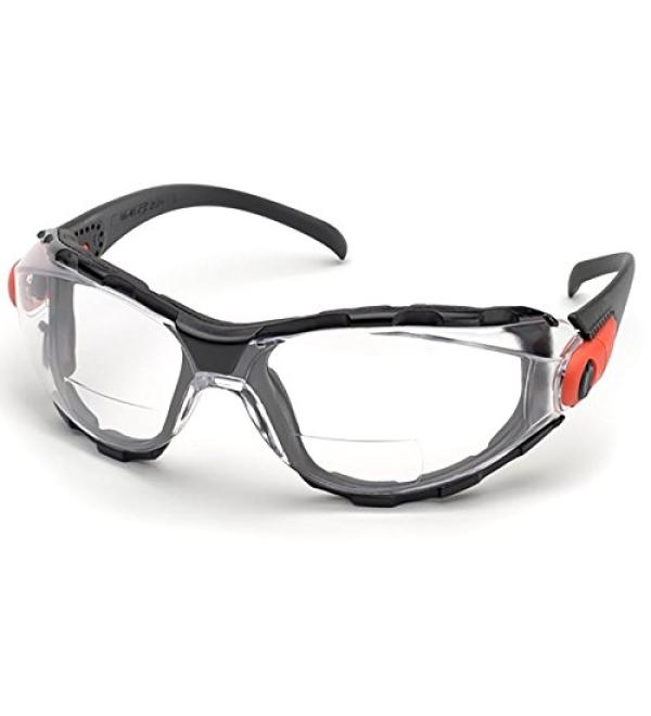 Delta Plus WELRXGG40CAF Go-Specs Safety Glass with + 1.5 Diopeter Clear
