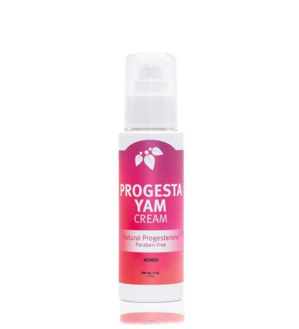 Mountain Meadow Herbs Progesta-Yam Cream | Physician Developed Wild Yam Derived Progesterone | Hormonal Support for Perimenopause and Menopause 3rd Party Tested Bioidentical Progesterone Cream