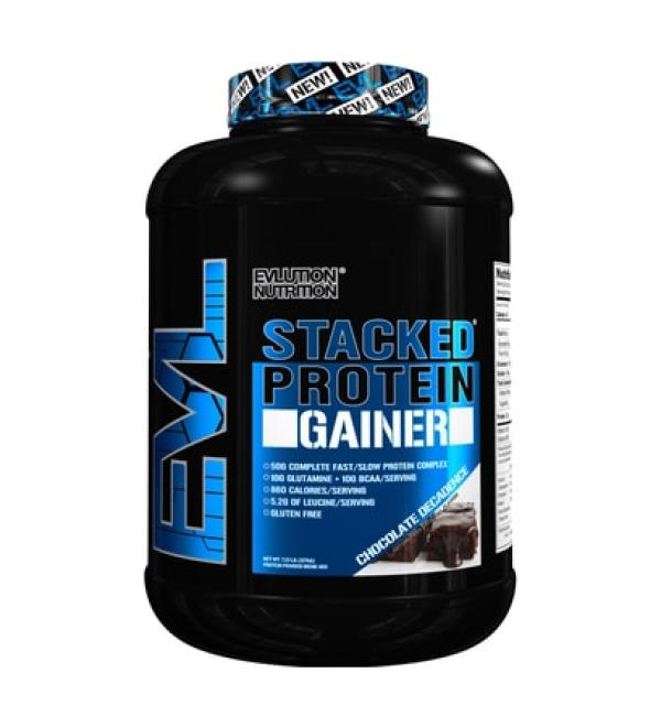 EVLution Nutrition Stacked Protein Gainer Ã¢â¬â Premium Muscle Growth & Recovery Supplement - Buy Online on GoSupps.com