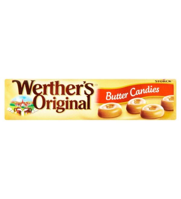 Werther's Original Werthers Butter Candy Roll 50 g Pack of 6