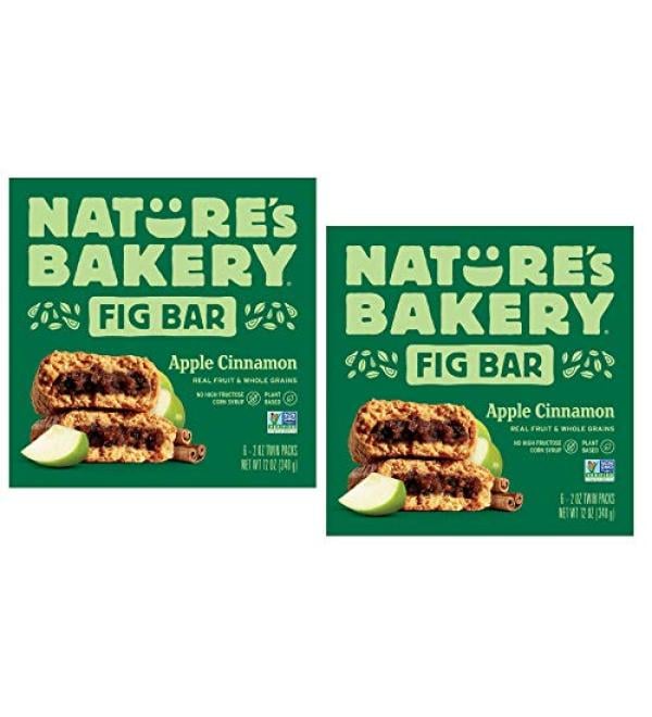 Nature's Bakery Apple Cinnamon Fig Bar 12ct - Buy Online on GoSupps.com
